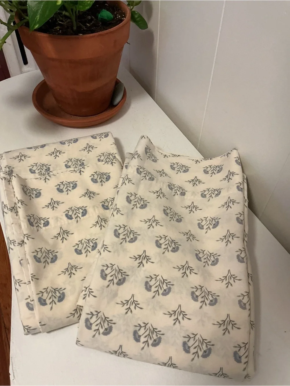2 Vintage J.P. Steven’s Flat Bedsheets